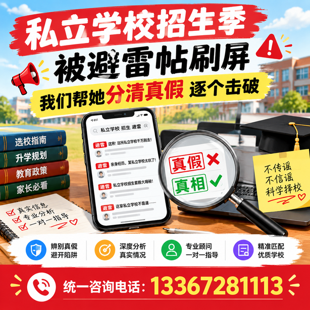 海口小红书舆情合规处置：私立学校招生季被避雷帖刷屏，我们帮她分清真假逐个击破